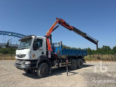 RENAULT KERAX 410 2008 Palfinger PK16502 6200 kg ... - Sklápěč, Auto s hydraulickou rukou: obrázek 3 RENAULT KERAX 410 2008 Palfinger PK16502 6200 kg ... - Sklápěč, Auto s hydraulickou rukou: obrázek 3
