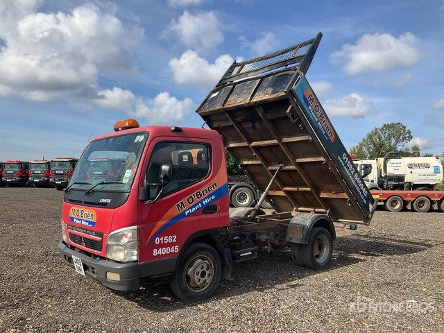 2009 Mitsubishi Canter 3C13-25 SWB 4x2 Flatbed Dump Truck - Sklápěč: obrázek 1 2009 Mitsubishi Canter 3C13-25 SWB 4x2 Flatbed Dump Truck - Sklápěč: obrázek 1
