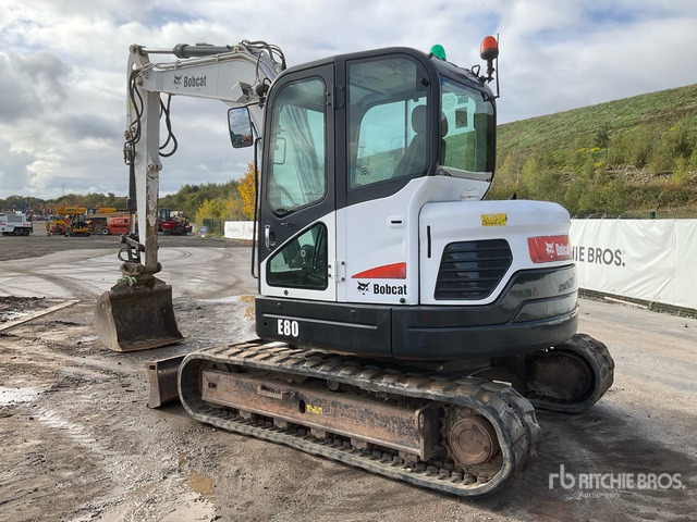 2013 Bobcat E80 EA Tracked Excavator - Pásové rýpadlo: obrázek 4 2013 Bobcat E80 EA Tracked Excavator - Pásové rýpadlo: obrázek 4