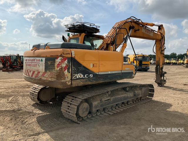 2013 Hyundai R210LC-9 Tracked Excavator - Pásové rýpadlo: obrázek 3 2013 Hyundai R210LC-9 Tracked Excavator - Pásové rýpadlo: obrázek 3