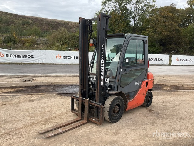 2014 Toyota 02-8FGF25 2014 Toyota 8FG25 Forklift Forklift - Plynový vysokozdvižný vozík: obrázek 3 2014 Toyota 02-8FGF25 2014 Toyota 8FG25 Forklift Forklift - Plynový vysokozdvižný vozík: obrázek 3