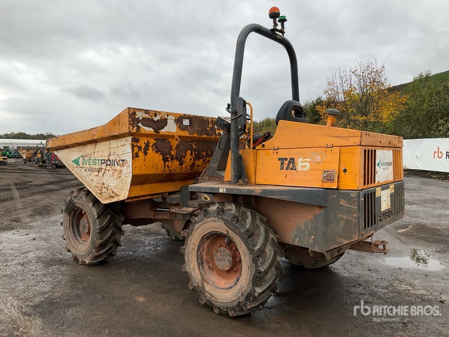 2015 Terex TA6 6 ton 4x4 Dumper - Mini-sklápěčka: obrázek 4 2015 Terex TA6 6 ton 4x4 Dumper - Mini-sklápěčka: obrázek 4