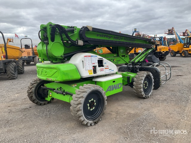 2016 Nifty HR21 4WD Hybrid (Inoperable) Articulating Boom Lift - Kloubová plošina: obrázek 3 2016 Nifty HR21 4WD Hybrid (Inoperable) Articulating Boom Lift - Kloubová plošina: obrázek 3