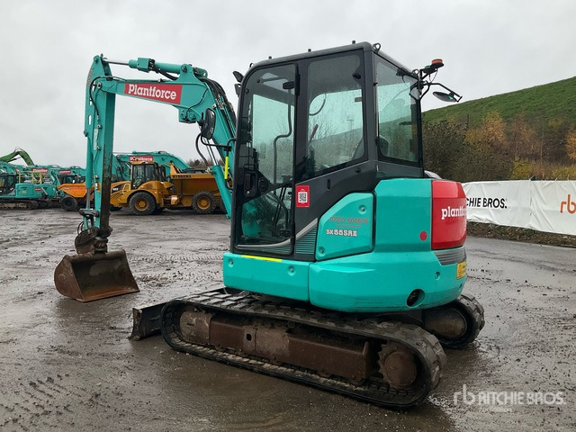 2017 Kobelco SK55SRX-6 Mini Excavator: <6.6t - Mini rýpadlo: obrázek 2 2017 Kobelco SK55SRX-6 Mini Excavator: <6.6t - Mini rýpadlo: obrázek 2