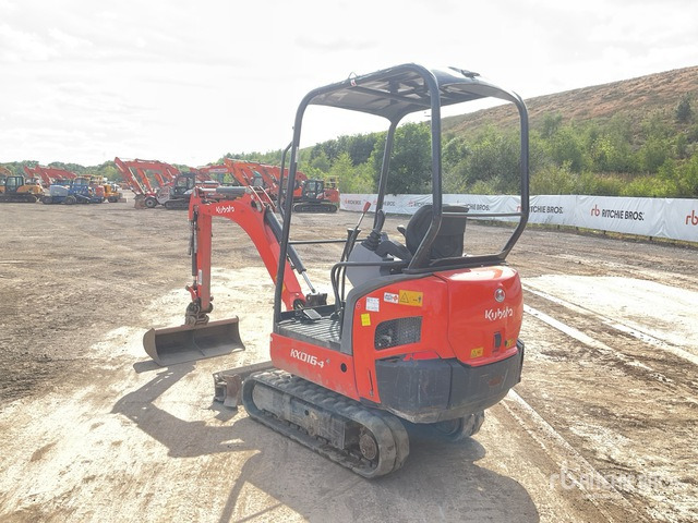 2017 Kubota KX016-4 Mini Excavator: <6.6t - Mini rýpadlo: obrázek 3 2017 Kubota KX016-4 Mini Excavator: <6.6t - Mini rýpadlo: obrázek 3