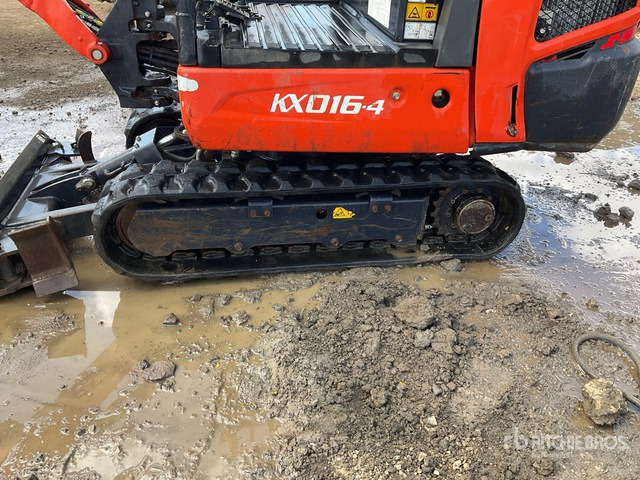2017 Kubota KX016-4 Mini Excavator: <6.6t - Mini rýpadlo: obrázek 5 2017 Kubota KX016-4 Mini Excavator: <6.6t - Mini rýpadlo: obrázek 5