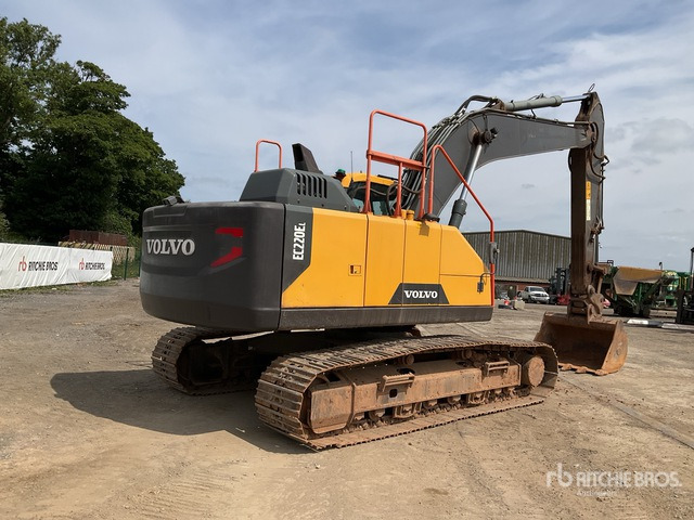 2017 Volvo EC220EL Tracked Excavator - Pásové rýpadlo: obrázek 3 2017 Volvo EC220EL Tracked Excavator - Pásové rýpadlo: obrázek 3