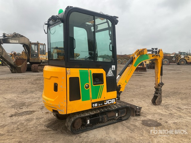 2018 JCB 16C-1 2018 JCB 16c-1 Mini Excavator Mini Excavator: <6.6t - Mini rýpadlo: obrázek 4 2018 JCB 16C-1 2018 JCB 16c-1 Mini Excavator Mini Excavator: <6.6t - Mini rýpadlo: obrázek 4