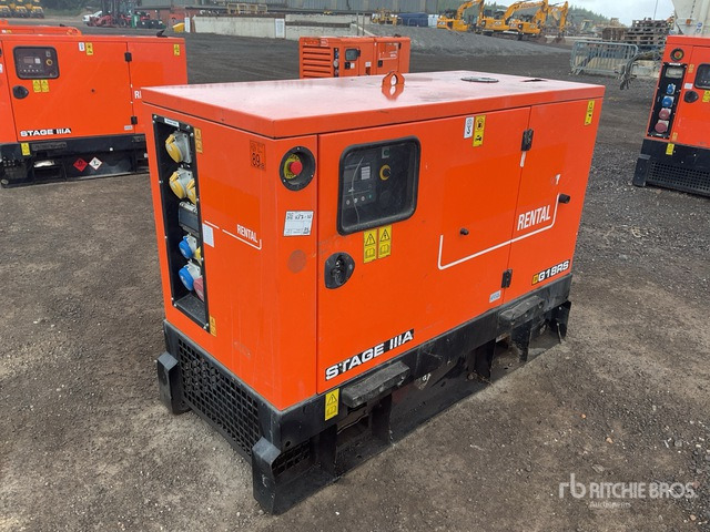 2019 JCB G18RS 18 kVA Skid-Mounted Generator Set - Elektrický generátor: obrázek 1 2019 JCB G18RS 18 kVA Skid-Mounted Generator Set - Elektrický generátor: obrázek 1