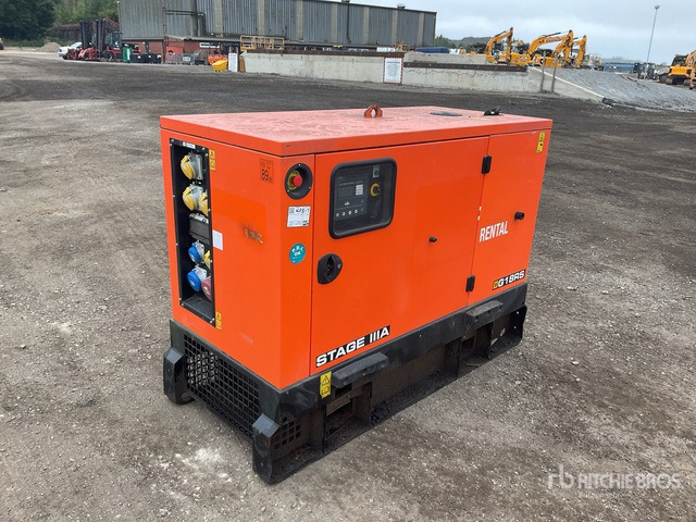 2019 JCB G18RS 18 kVA Skid-Mounted Generator Set - Elektrický generátor: obrázek 1 2019 JCB G18RS 18 kVA Skid-Mounted Generator Set - Elektrický generátor: obrázek 1
