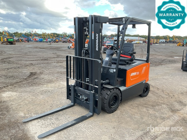 2023 Doosan B25X-7 PLUS 2023 Doosan B25X-7 PLUS 2500 kg Electric Forklift - (Unused) Electric Forklift - Elektrický vysokozdvižný vozík: obrázek 1 2023 Doosan B25X-7 PLUS 2023 Doosan B25X-7 PLUS 2500 kg Electric Forklift - (Unused) Electric Forklift - Elektrický vysokozdvižný vozík: obrázek 1
