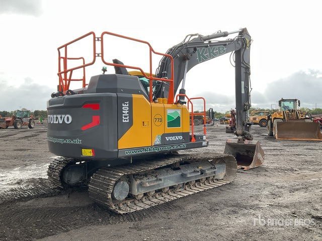 2023 Volvo EC140EL Tracked Excavator - Pásové rýpadlo: obrázek 4 2023 Volvo EC140EL Tracked Excavator - Pásové rýpadlo: obrázek 4