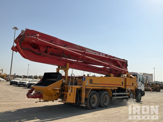 2002 Isuzu CXH50T 2003 Putzmeister M42 on 8x4 Twi ... Concrete Pump Truck - Autočerpadlo: obrázek 3 2002 Isuzu CXH50T 2003 Putzmeister M42 on 8x4 Twi ... Concrete Pump Truck - Autočerpadlo: obrázek 3