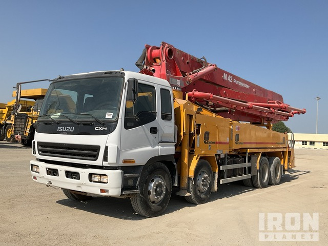 2002 Isuzu CXH50T 2003 Putzmeister M42 on 8x4 Twi ... Concrete Pump Truck - Autočerpadlo: obrázek 1 2002 Isuzu CXH50T 2003 Putzmeister M42 on 8x4 Twi ... Concrete Pump Truck - Autočerpadlo: obrázek 1