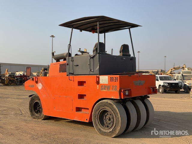 2015 Hamm GRW18 8 Wheel Pneumatic Roller - Pneumatikový válec: obrázek 4 2015 Hamm GRW18 8 Wheel Pneumatic Roller - Pneumatikový válec: obrázek 4