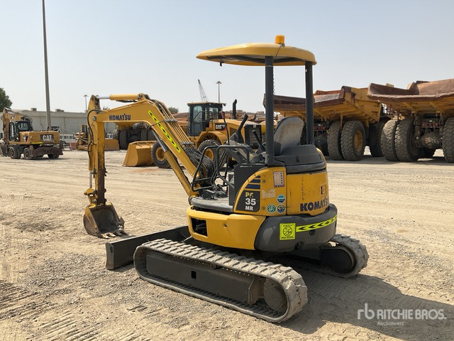 2015 Komatsu PC35MR-3 - Mini rýpadlo: obrázek 3 2015 Komatsu PC35MR-3 - Mini rýpadlo: obrázek 3