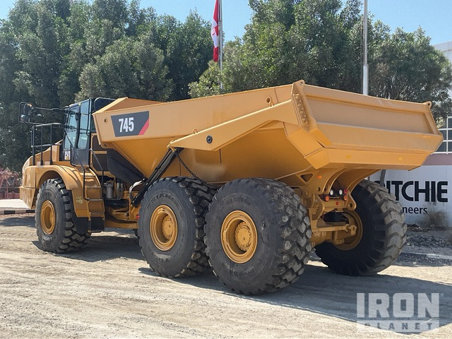 2018 Cat 745 - Kloubový sklápěč: obrázek 4 2018 Cat 745 - Kloubový sklápěč: obrázek 4