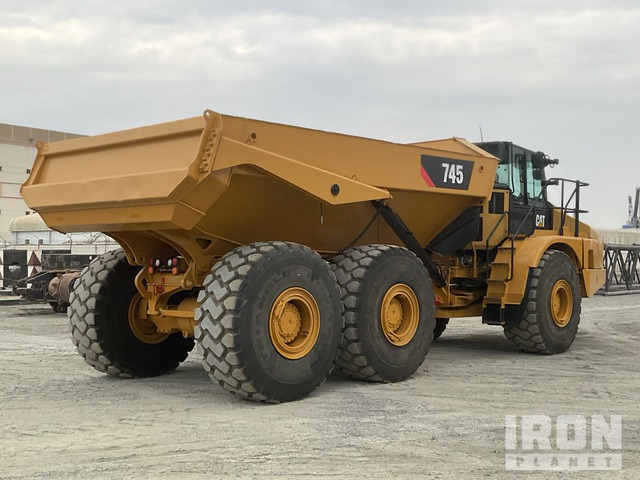 2018 Cat 745 - Kloubový sklápěč: obrázek 4 2018 Cat 745 - Kloubový sklápěč: obrázek 4