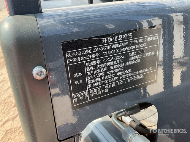 2024 Heli CPC35 3.5 ton (Unused) Forklift - Vysokozdvižný vozík: obrázek 4 2024 Heli CPC35 3.5 ton (Unused) Forklift - Vysokozdvižný vozík: obrázek 4