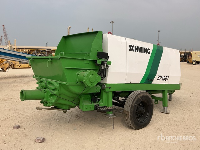2024 Schwing SP1807 RMC Portable Concrete Pump - Stacionární čerpadlo betonu: obrázek 3 2024 Schwing SP1807 RMC Portable Concrete Pump - Stacionární čerpadlo betonu: obrázek 3