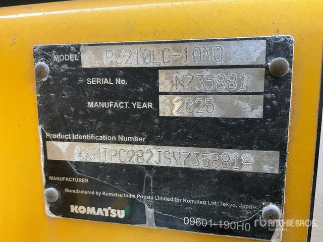 2025 Komatsu PC210LC-10M0 (Unused) Tracked Excavator - Pásové rýpadlo: obrázek 3 2025 Komatsu PC210LC-10M0 (Unused) Tracked Excavator - Pásové rýpadlo: obrázek 3