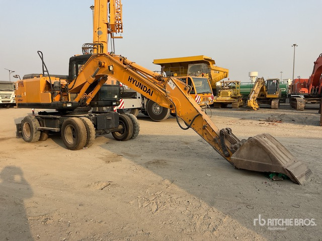 Hyundai Robex 140W-7 - Kolesové rýpadlo: obrázek 5 Hyundai Robex 140W-7 - Kolesové rýpadlo: obrázek 5