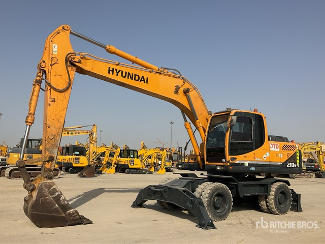 Hyundai Robex 210W-9S - Kolesové rýpadlo: obrázek 2 Hyundai Robex 210W-9S - Kolesové rýpadlo: obrázek 2