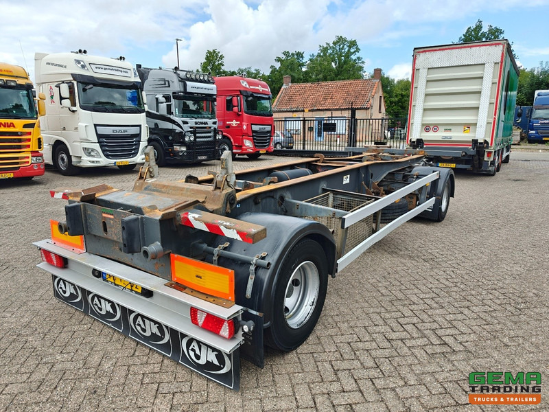 A.J.K. AEEL/10-20/19.5 2-Assen Gigant - Container Aanhanger - Schijfremmen - Luchtvering - Borgingssysteem - Kontejnerovy přívěs/ Výměnná nástavba: obrázek 2 A.J.K. AEEL/10-20/19.5 2-Assen Gigant - Container Aanhanger - Schijfremmen - Luchtvering - Borgingssysteem - Kontejnerovy přívěs/ Výměnná nástavba: obrázek 2