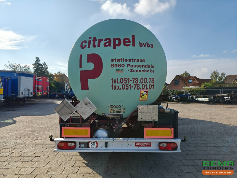Atcomex TO/27TRI/38ST Bitum - 3-Assen ROR - ADR FL AT - 30.000L - LiftAs - Schijfremmen - Cisternový návěs: obrázek 5 Atcomex TO/27TRI/38ST Bitum - 3-Assen ROR - ADR FL AT - 30.000L - LiftAs - Schijfremmen - Cisternový návěs: obrázek 5