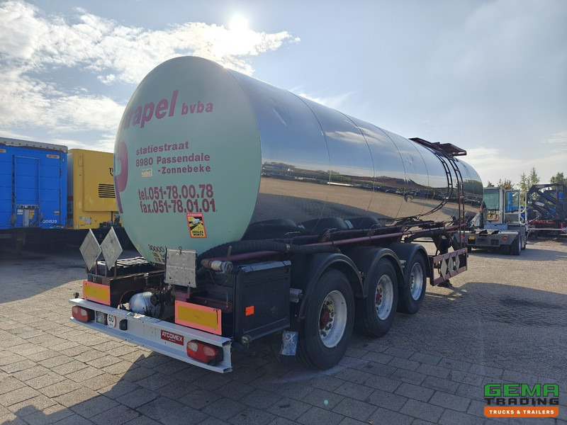 Atcomex TO/27TRI/38ST Bitum - 3-Assen ROR - ADR FL AT - 30.000L - LiftAs - Schijfremmen - Cisternový návěs: obrázek 2 Atcomex TO/27TRI/38ST Bitum - 3-Assen ROR - ADR FL AT - 30.000L - LiftAs - Schijfremmen - Cisternový návěs: obrázek 2