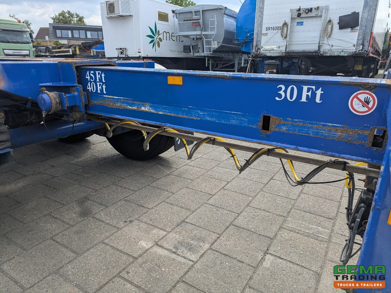 Kontejnerovy návěs/ Výměnná nástavba Broshuis MFCC 3-Assen SAF - Lift as - Schijfremmen - Alle aansluitingen: obrázek 12