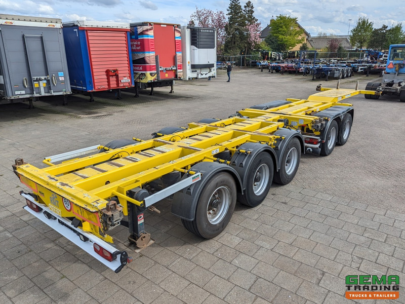 D-Tec CT-35-02 + CT-60-05D - 2 COMBI chassis - 3 StuurAssen - 4 LiftAssen - QuickLocks - Kontejnerovy návěs/ Výměnná nástavba: obrázek 1 D-Tec CT-35-02 + CT-60-05D - 2 COMBI chassis - 3 StuurAssen - 4 LiftAssen - QuickLocks - Kontejnerovy návěs/ Výměnná nástavba: obrázek 1