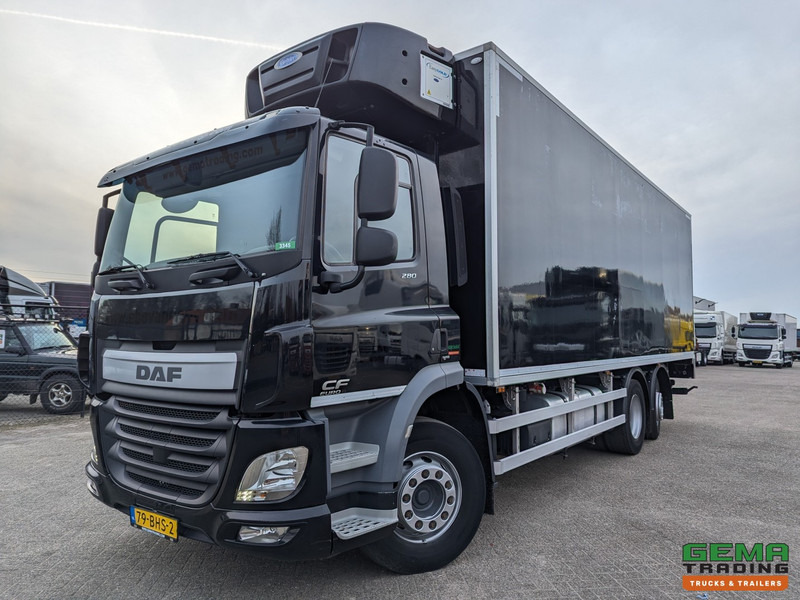 DAF CF 280 FAN 6x2/4 DagCab Euro6 - Koel-VriesBak 7.9m + Carrier Supra 1150MT + Laadklep 2000kg - 10/2025APK - Chladírenský nákladní automobil: obrázek 1 DAF CF 280 FAN 6x2/4 DagCab Euro6 - Koel-VriesBak 7.9m + Carrier Supra 1150MT + Laadklep 2000kg - 10/2025APK - Chladírenský nákladní automobil: obrázek 1