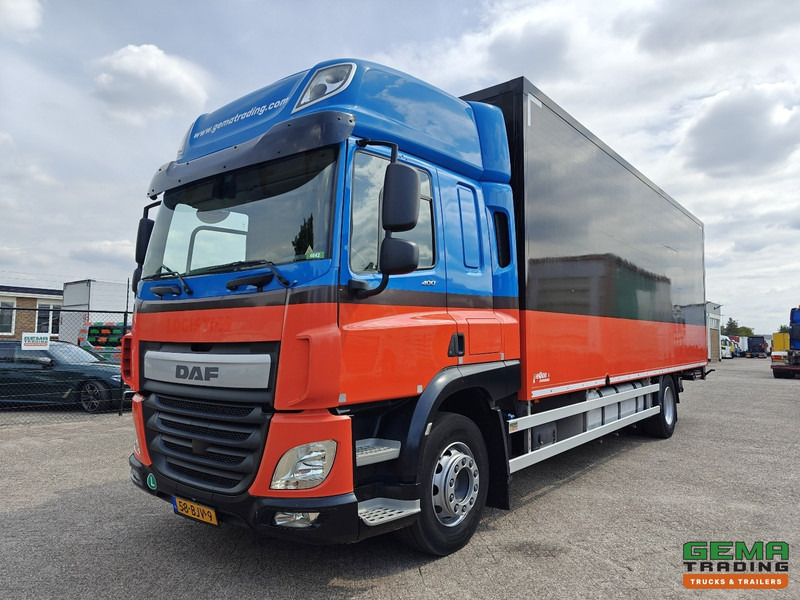 DAF CF 400 FA 4x2 Spacecab Euro6C - StandAirco - GeslotenBak 8.1M - Laadklep 2000KG - Vangmuil - 10/2025 APK - Skříňový nákladní auto: obrázek 1 DAF CF 400 FA 4x2 Spacecab Euro6C - StandAirco - GeslotenBak 8.1M - Laadklep 2000KG - Vangmuil - 10/2025 APK - Skříňový nákladní auto: obrázek 1