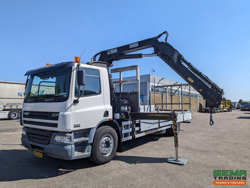 DAF CF75.250 4x2 Dagcab Euro3 - Open laadbak 6.14m + Hiab XS144-E3+3H - RadioGrafisch - 315.000km - TOP! - Nákladní automobil valníkový/ Plošinový, Auto s hydraulickou rukou: obrázek 1 DAF CF75.250 4x2 Dagcab Euro3 - Open laadbak 6.14m + Hiab XS144-E3+3H - RadioGrafisch - 315.000km - TOP! - Nákladní automobil valníkový/ Plošinový, Auto s hydraulickou rukou: obrázek 1