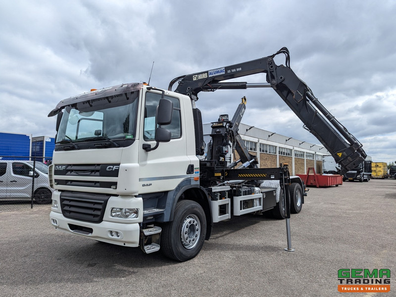 DAF CF85.410 6x4 Dagcab Euro5 EEV - Hiab Haakarm + Hiab 166E-2 DUO - Vangmuil - Hákový nosič kontejnerů, Auto s hydraulickou rukou: obrázek 1 DAF CF85.410 6x4 Dagcab Euro5 EEV - Hiab Haakarm + Hiab 166E-2 DUO - Vangmuil - Hákový nosič kontejnerů, Auto s hydraulickou rukou: obrázek 1