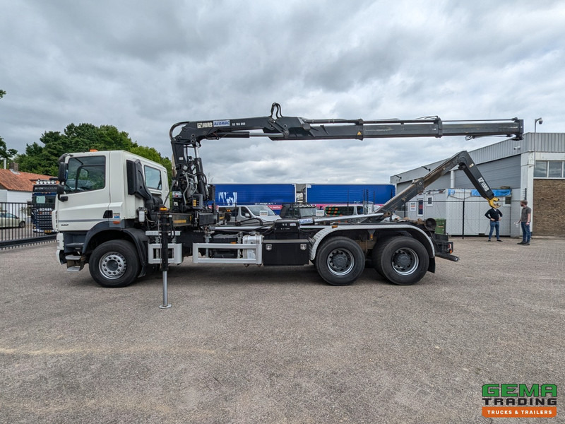 DAF CF85.410 6x4 Dagcab Euro5 EEV - Hiab Haakarm + Hiab 166E-2 DUO - Vangmuil - Hákový nosič kontejnerů, Auto s hydraulickou rukou: obrázek 5 DAF CF85.410 6x4 Dagcab Euro5 EEV - Hiab Haakarm + Hiab 166E-2 DUO - Vangmuil - Hákový nosič kontejnerů, Auto s hydraulickou rukou: obrázek 5