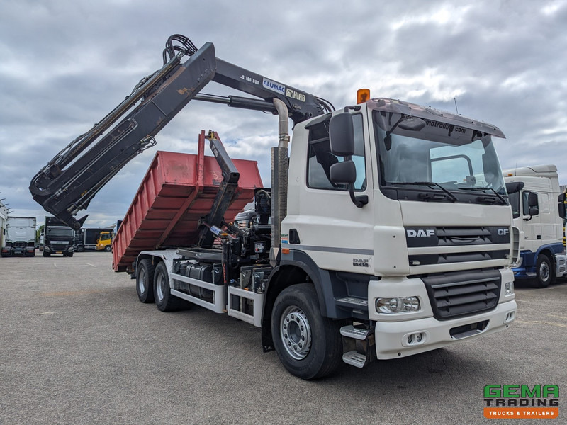 DAF CF85.410 6x4 Dagcab Euro5 EEV - Hiab Haakarm + Hiab 166E-2 DUO - Vangmuil - Hákový nosič kontejnerů, Auto s hydraulickou rukou: obrázek 2 DAF CF85.410 6x4 Dagcab Euro5 EEV - Hiab Haakarm + Hiab 166E-2 DUO - Vangmuil - Hákový nosič kontejnerů, Auto s hydraulickou rukou: obrázek 2
