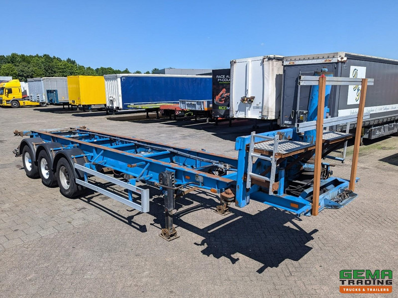 DESOT OPL/3AT/38/6894E 3-Assen BPW - Trommelremmen - 30FT Kiepchassis - Elektrische/Hydraulisch Pomp - Alcoa - Kontejnerovy návěs/ Výměnná nástavba: obrázek 4 DESOT OPL/3AT/38/6894E 3-Assen BPW - Trommelremmen - 30FT Kiepchassis - Elektrische/Hydraulisch Pomp - Alcoa - Kontejnerovy návěs/ Výměnná nástavba: obrázek 4