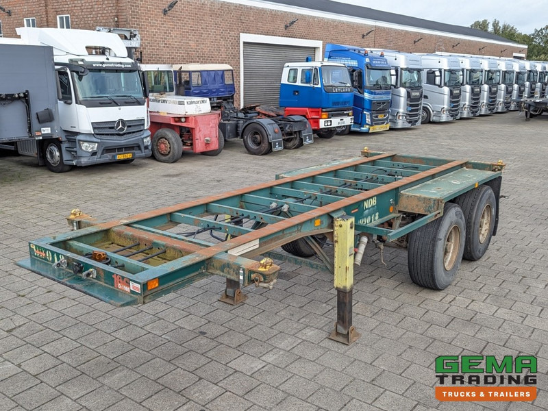 Flandria OP 20V 2A 2-Assen ROR - DrumBrakes - Steel Suspension - 20FT (O1980) - Kontejnerovy návěs/ Výměnná nástavba: obrázek 3 Flandria OP 20V 2A 2-Assen ROR - DrumBrakes - Steel Suspension - 20FT (O1980) - Kontejnerovy návěs/ Výměnná nástavba: obrázek 3