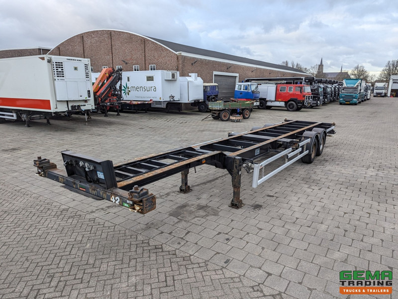 Floor FLCO 12-18 2-Assen BPW - Trommelremmen - 2x 20FT en 40FT Aansluiting - 4140KG - Kontejnerovy návěs/ Výměnná nástavba: obrázek 2 Floor FLCO 12-18 2-Assen BPW - Trommelremmen - 2x 20FT en 40FT Aansluiting - 4140KG - Kontejnerovy návěs/ Výměnná nástavba: obrázek 2