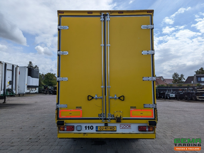 Podvalníkový návěs Floor FLSDO-12-10H1 1-as BPW Gestuurd - City 11.5M - Semi - Aluminiumopbouw - Hardhoutenvloer: obrázek 10