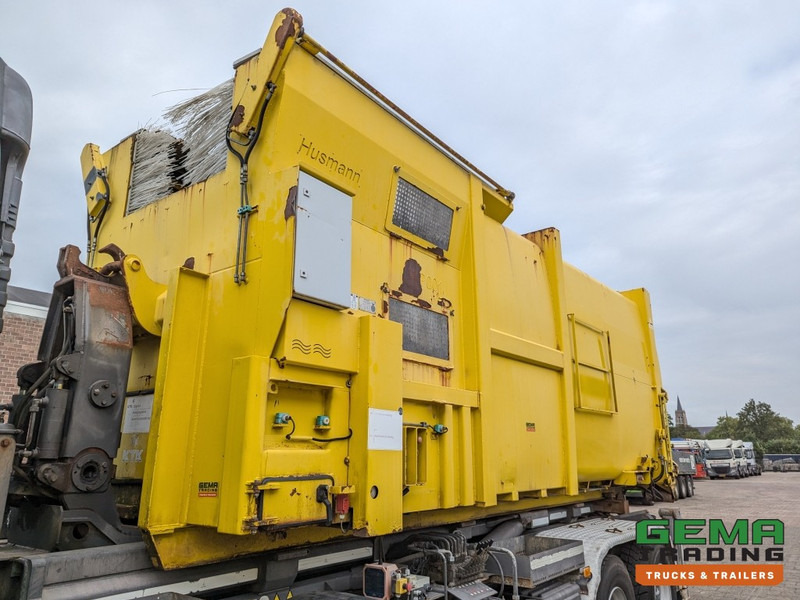 Hákový nosič kontejnerů, Elektrické nákladní vozidlo Husmann Husmann SPB 22 SEN- E Perscontainer 22m³ 400V (V792): obrázek 1