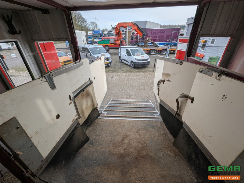 Auto na přepravu koní Iveco Tector ML120E24D 4x2 Euro3 DubbelCabine - Paardenwagen 3-Paards - Kleedruimte - Hydraulische klep- TOP!: obrázek 8