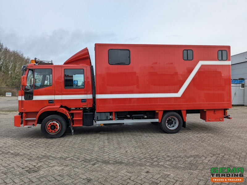 Auto na přepravu koní Iveco Tector ML120E24D 4x2 Euro3 DubbelCabine - Paardenwagen 3-Paards - Kleedruimte - Hydraulische klep- TOP!: obrázek 14