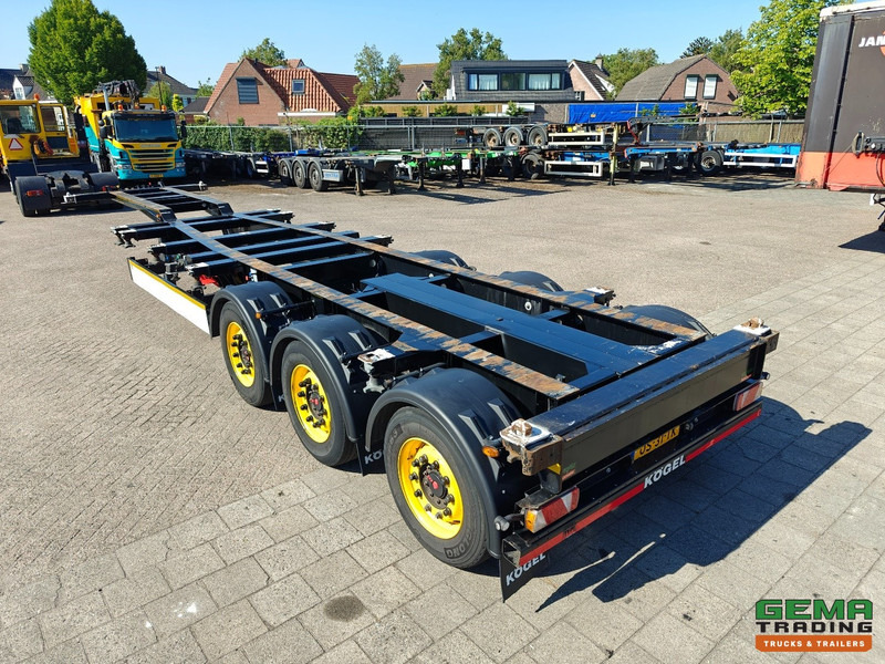 Kögel PORT 40 SIMPLEX 20 3-Assen SAF - Schijfremmen - 20/30/40FT Aansluiting - Achterschuiver - Kontejnerovy návěs/ Výměnná nástavba: obrázek 3 Kögel PORT 40 SIMPLEX 20 3-Assen SAF - Schijfremmen - 20/30/40FT Aansluiting - Achterschuiver - Kontejnerovy návěs/ Výměnná nástavba: obrázek 3