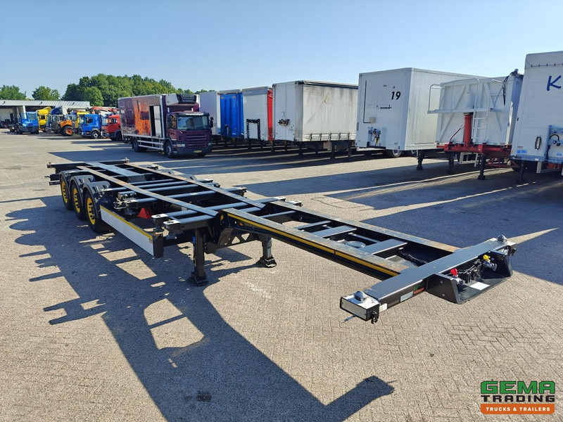Kontejnerovy návěs/ Výměnná nástavba Kögel PORT 40 SIMPLEX 20 3-Assen SAF - Schijfremmen - 20/30/40FT Aansluiting - Achterschuiver: obrázek 9 Kontejnerovy návěs/ Výměnná nástavba Kögel PORT 40 SIMPLEX 20 3-Assen SAF - Schijfremmen - 20/30/40FT Aansluiting - Achterschuiver: obrázek 9