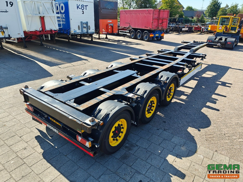 Kögel PORT 40 SIMPLEX 20 3-Assen SAF - Schijfremmen - 20/30/40FT Aansluiting - Achterschuiver - Kontejnerovy návěs/ Výměnná nástavba: obrázek 4 Kögel PORT 40 SIMPLEX 20 3-Assen SAF - Schijfremmen - 20/30/40FT Aansluiting - Achterschuiver - Kontejnerovy návěs/ Výměnná nástavba: obrázek 4
