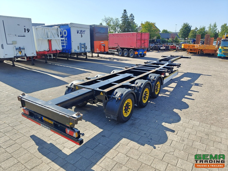 Kögel PORT 40 SIMPLEX 20 3-Assen SAF - Schijfremmen - 20/30/40FT Aansluiting - Achterschuiver - Kontejnerovy návěs/ Výměnná nástavba: obrázek 2 Kögel PORT 40 SIMPLEX 20 3-Assen SAF - Schijfremmen - 20/30/40FT Aansluiting - Achterschuiver - Kontejnerovy návěs/ Výměnná nástavba: obrázek 2
