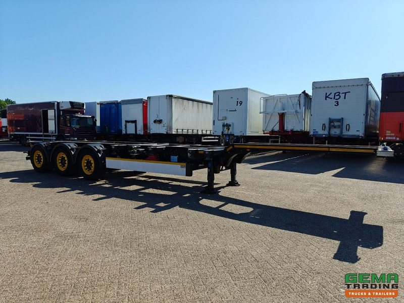 Kontejnerovy návěs/ Výměnná nástavba Kögel PORT 40 SIMPLEX 20 3-Assen SAF - Schijfremmen - 20/30/40FT Aansluiting - Achterschuiver: obrázek 16 Kontejnerovy návěs/ Výměnná nástavba Kögel PORT 40 SIMPLEX 20 3-Assen SAF - Schijfremmen - 20/30/40FT Aansluiting - Achterschuiver: obrázek 16